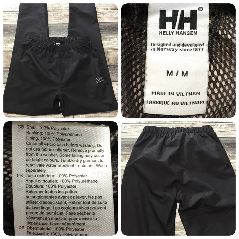 Helly Hansen helly Tech protection windbreaker pants women’s M (Inseam 28.5)